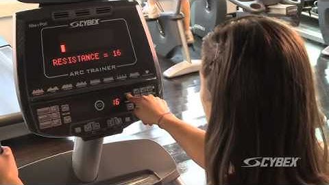 CYBEX 750AT ARC TRAINER   GETTING STARTED
