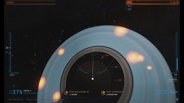 elite dangerous scanning the planet rings