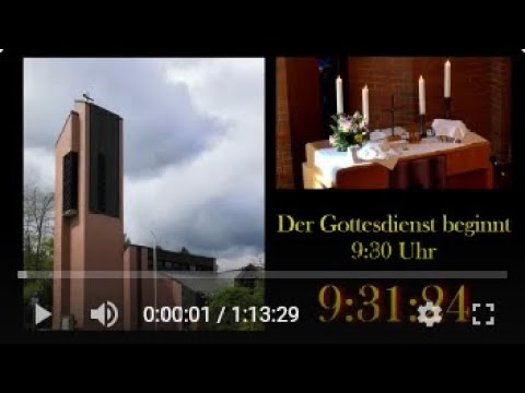 Gottesdienst am Sonntag Judika 03.04.2022 - YouTube