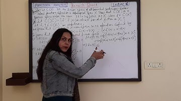 Functional Analysis : Lecture 6
