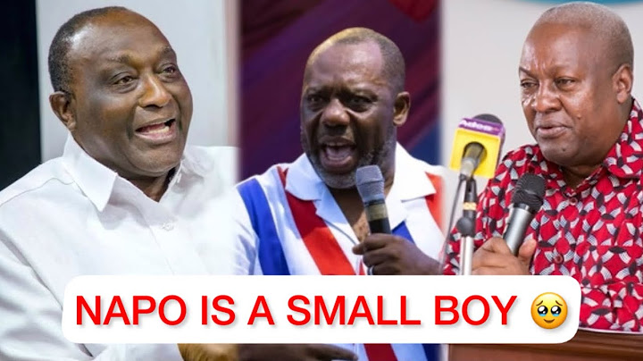 Napo is in tr0uble |John Mahama, Otumfoɔ & Ghanaians has f!red him on what he said about K. Nkrumah