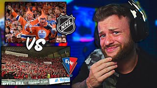 NHL FANS vs EUROPEAN HOCKEY FANS ....