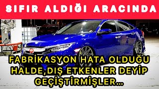 Sifir Aldiği Araçta Fabri̇kasyon Verni̇k Atiği Olmasina Rağmen,Servi̇skuş Pi̇sli̇ği̇nden Kaynaklidemi̇ş