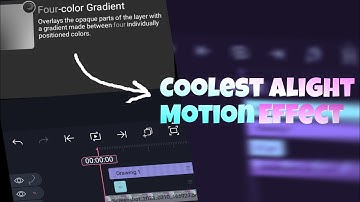 How to Text Color Grading In Alight Motion| Two Colors Text