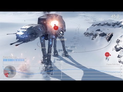 [60fps] Star Wars Battlefront PS4 E3 Frame-Rate Test [Work in Progress]