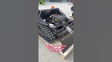 Factory direct sales low price buy online remotely controlled utility multitask vehicle#rcmower