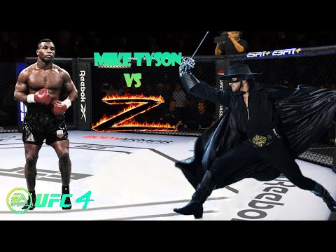UFC Mike Tyson vs Zorro EA Sports UFC 4 - Epic Fight