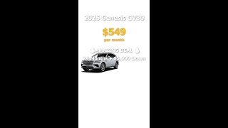 2025 Genesis GV80 - Only $549/month! #Shorts