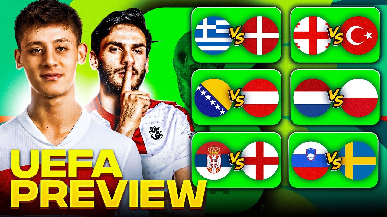 UEFA World Cup 2026 Qualifiers September Preview & Prediction