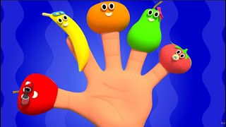 Fruit Finger Family, Learn Fruits And Nursery Rhymes For Children