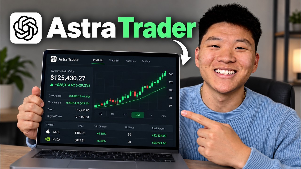 I Turned GPT-6 Astra Into a 24/7 Stock Trader (tutorial)