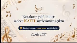 Baboş Bir Derdim Var - Oktay Gürtürk   NOTA SOLFEJ