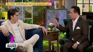 José Emilio, hijo de Mariana Levy aclara supuesta EXTORSIÓN a Ana Bárbara y alejamiento de su padre