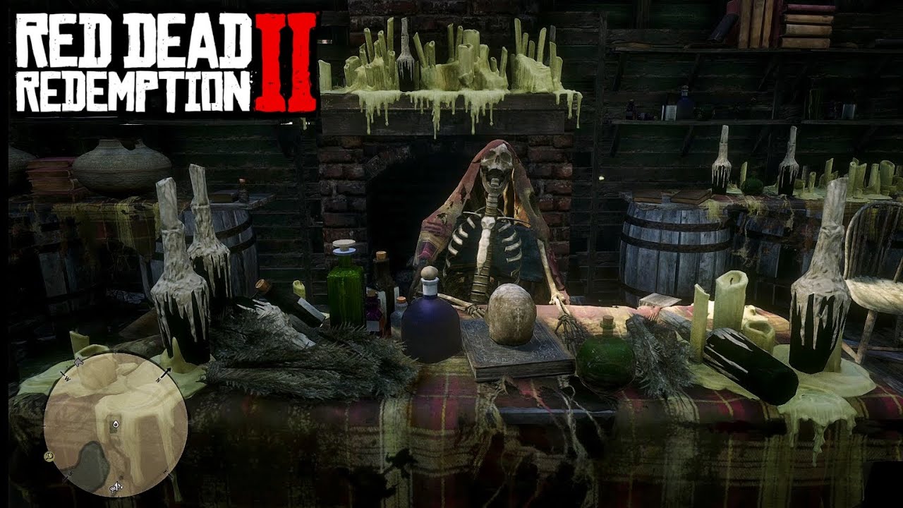 The WITCH house in RDR 2 | RDR 2 Secret House Location | Horror HOUSE Location in RDR 2