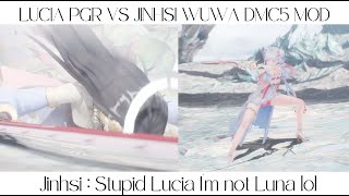 Lucia PGR VS jinshi peach blossom Wuthering Waves DMC5 Mod