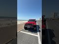 Tailgating my Jeep Gladiator JT Rubicon Firecracker4x4 along the Galveston Island Seashore, TX