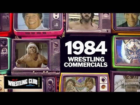 1984 Wrestling Commercials (feat. Hulk Hogan, Dusty Rhodes, Antonio Inoki, Jerry Lawler & more)