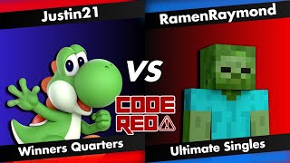 Code Red 37 WQ - Justin21 (Yoshi) Vs. RamenRaymond (Steve)