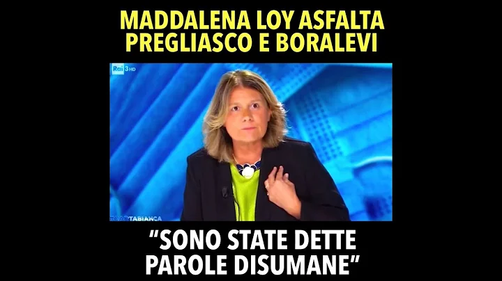 Maddalena Loy asfalta Pregliasco e Boralevi: Sono state dette parole disumane e raccapriccianti