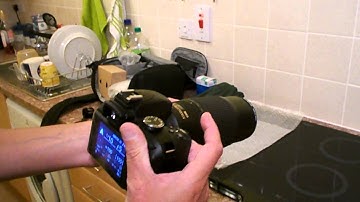 Nikon D3300 rear info screen firmware/software issue