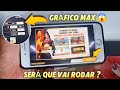 IPHONE 8 PLUS NA NOVA ATUALIZAÇÃO DO FREE FIRE!! GRAFICO MAX