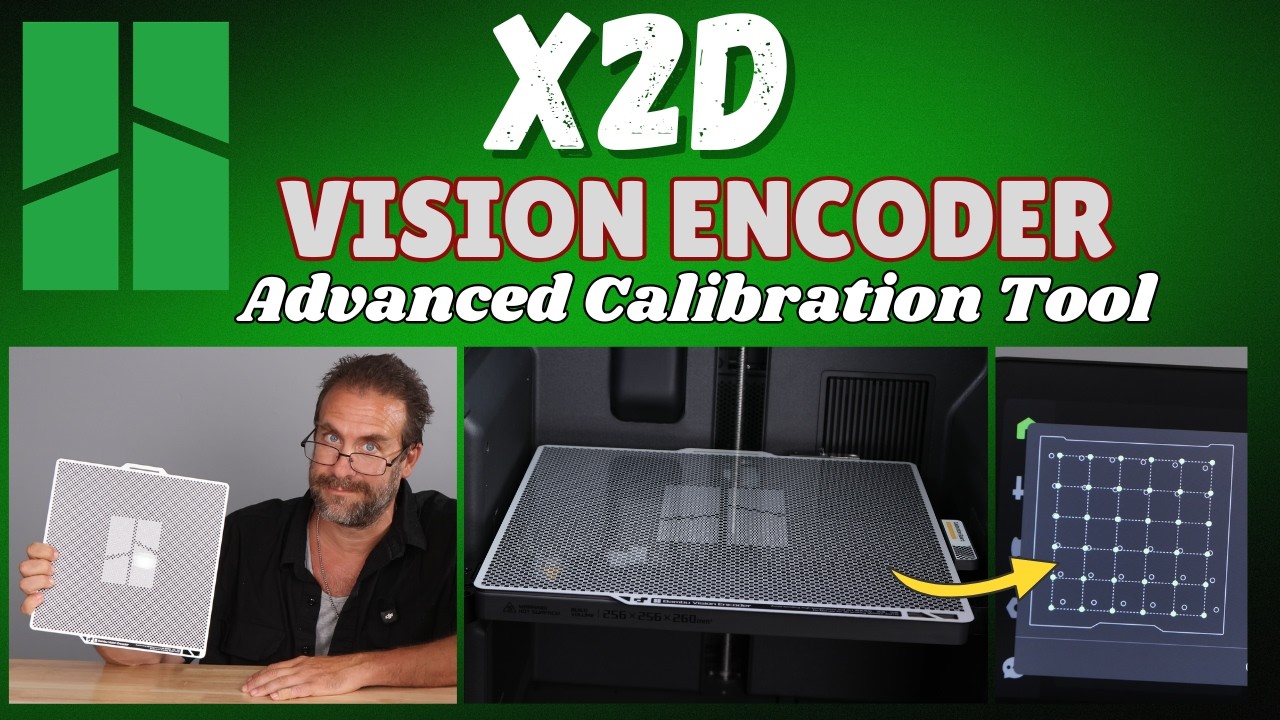 Bambu Lab - X2D VISION ENCODER. Advanced Hardware Calibration Tool