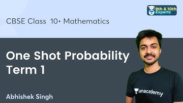 One Shot Probability | Term 1 |  Mathematics | Abhishek Singh