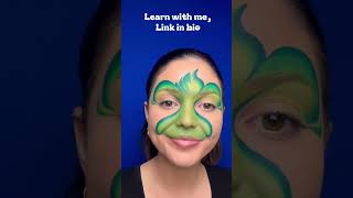 Grinch Face Paint Tutorial
