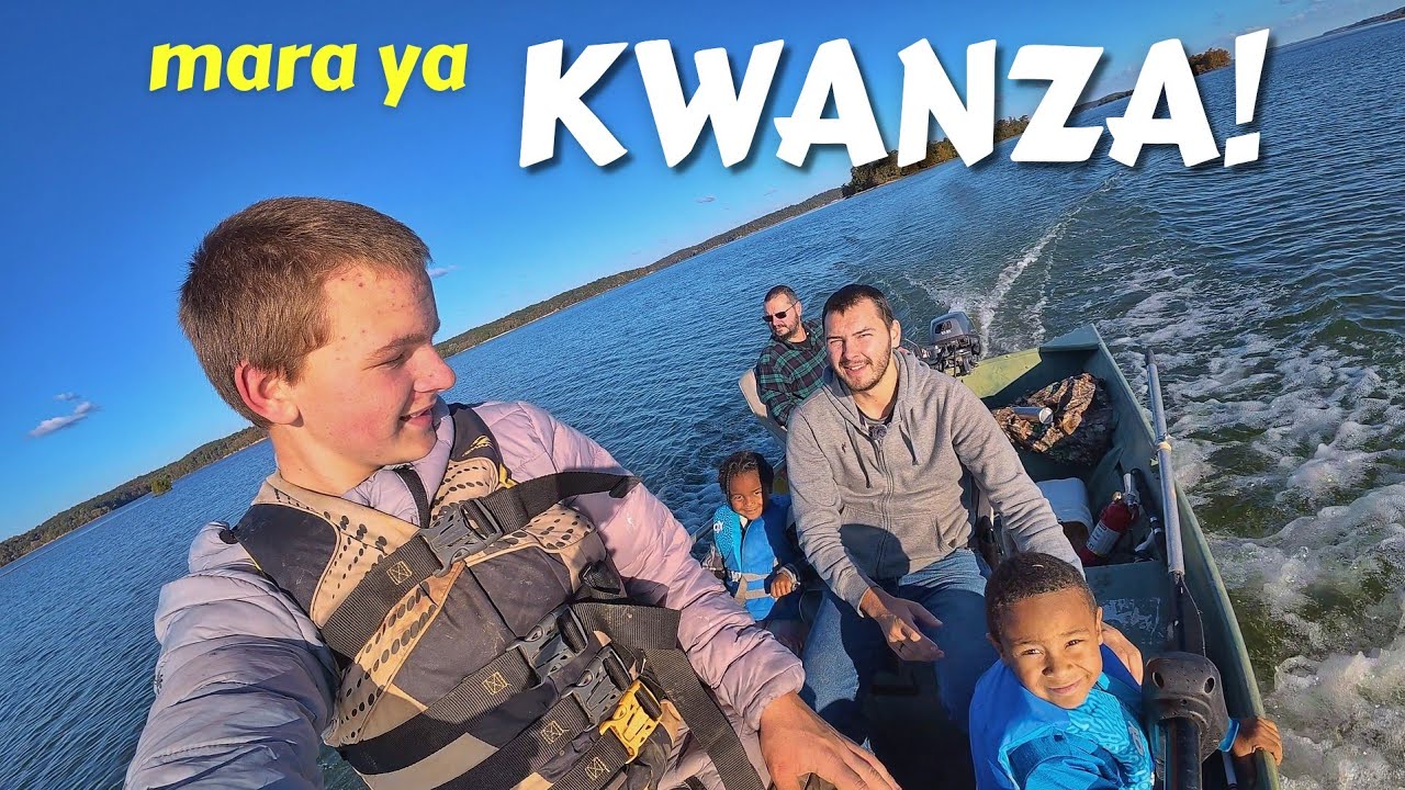 Grandpa took Jimmy and Cynthia boating! - Exploring an island in our local lake 🏝️