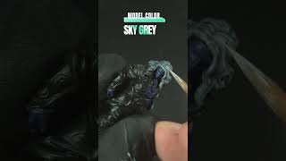 Easy Grey Hair Tutorial for Warhammer Miniatures #shorts