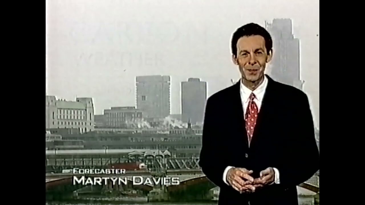 itv london tonight weather fragment vhs  Tuesday 19th December 1995