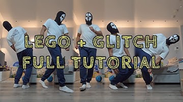 LEGO + GLITCH Dance Tutorial + Face Reveal