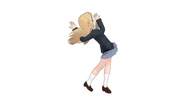 MMD Kinect Fast Motion Test with Tsumugi