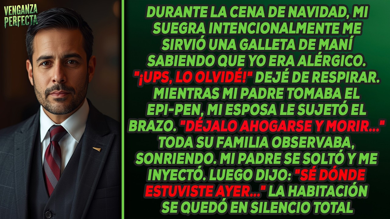 Mi suegra me dio maní — Mi esposa agarró el brazo de mi padre: ＂Déjalo morir＂. Luego mi madre ...