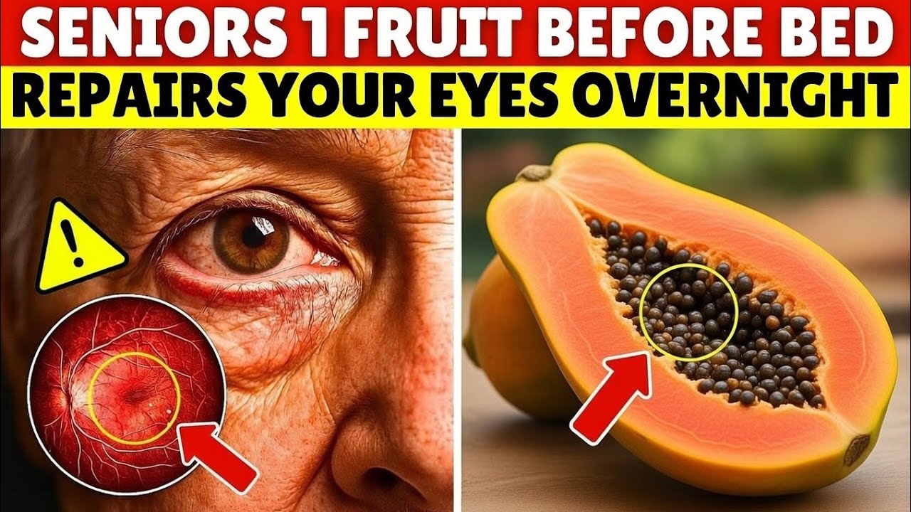 7 Bedtime Fruits That Repair Your Eyes While You Sleep (Seniors 60+)