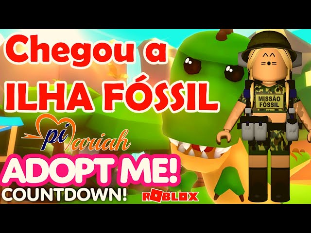 CHEGOU A ILHA FÓSSIL NO ADOPT ME - FOSSIL EGG - Roblox 