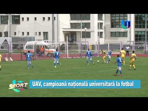 UAV, campioană universitară la fotbal