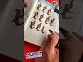 Como hacer Caligrafia E gotica con #posca #art #caligrafia #lettering #trendingshorts  #easy #viral