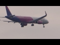 Wizz airlines airbus a321 sharklets halxr landing approach hamburg finkenwerder