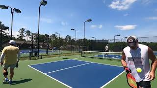 06/11/22 / Bridgemill / David L., Darryl R. vs Edmond L, Mike H. / RPRR / Good points in this game..