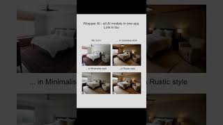 No subscription needed with the Interior Design on the Wrapper App