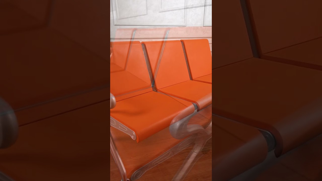 Multi-Seater Airport Area Waiting Chair | Adhunika Furnitures