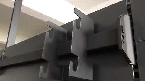 how to install the gravity bins on the shelf