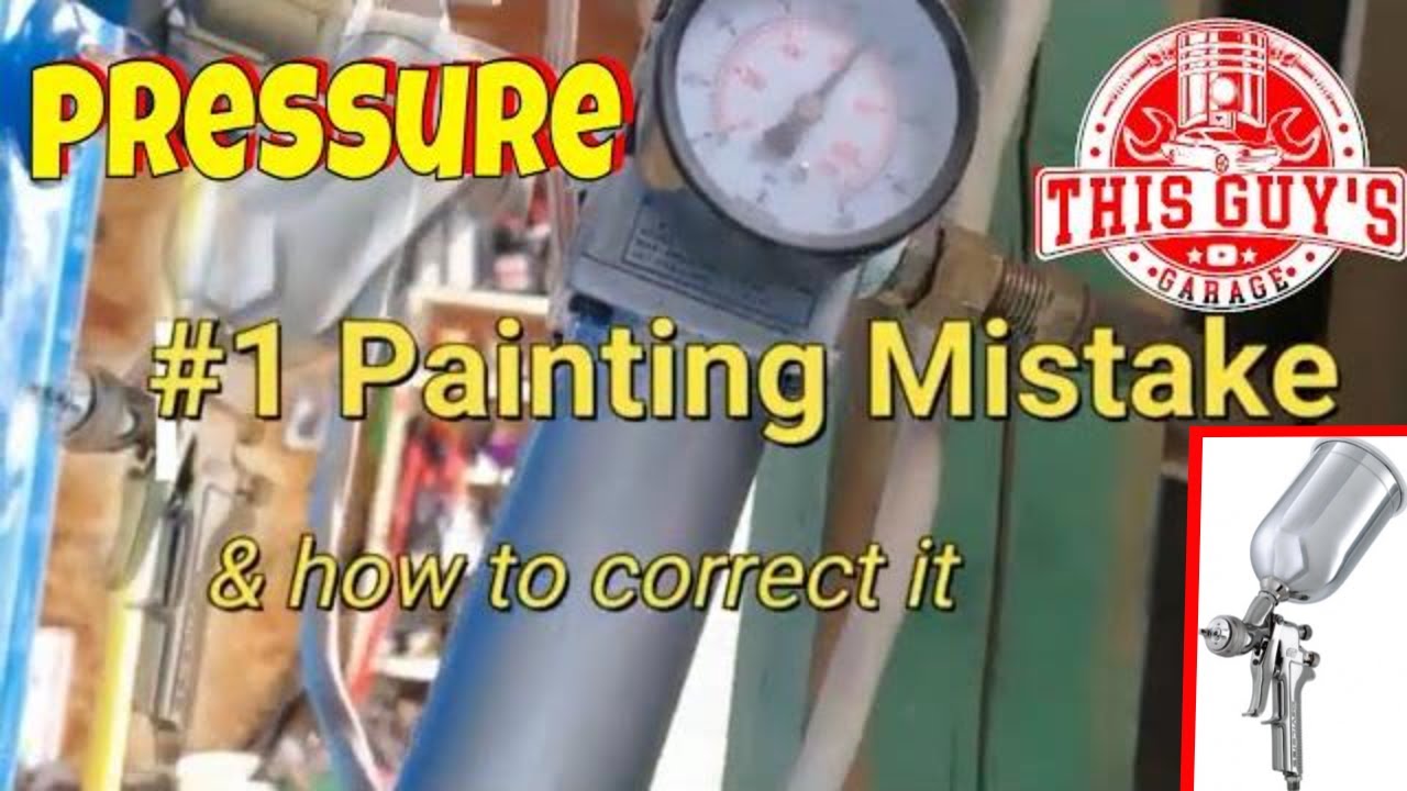 best air pressure for painting cars YouTube