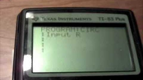 Episode 1: Beginning To Program (TI-83)