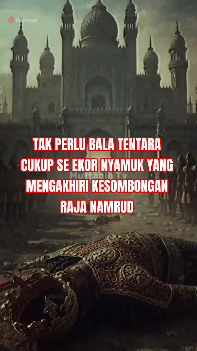 Kisah islami : Akhir hidup raja namrud #kisahislami #nabiibrahim #namrud