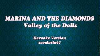 Marina and the Diamonds - Valley of the Dolls (Karaoke Version) [Instrumental] chords
