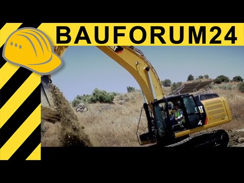 Caterpillar 336E H - TEST of new CAT Hybrid Excavator, incl