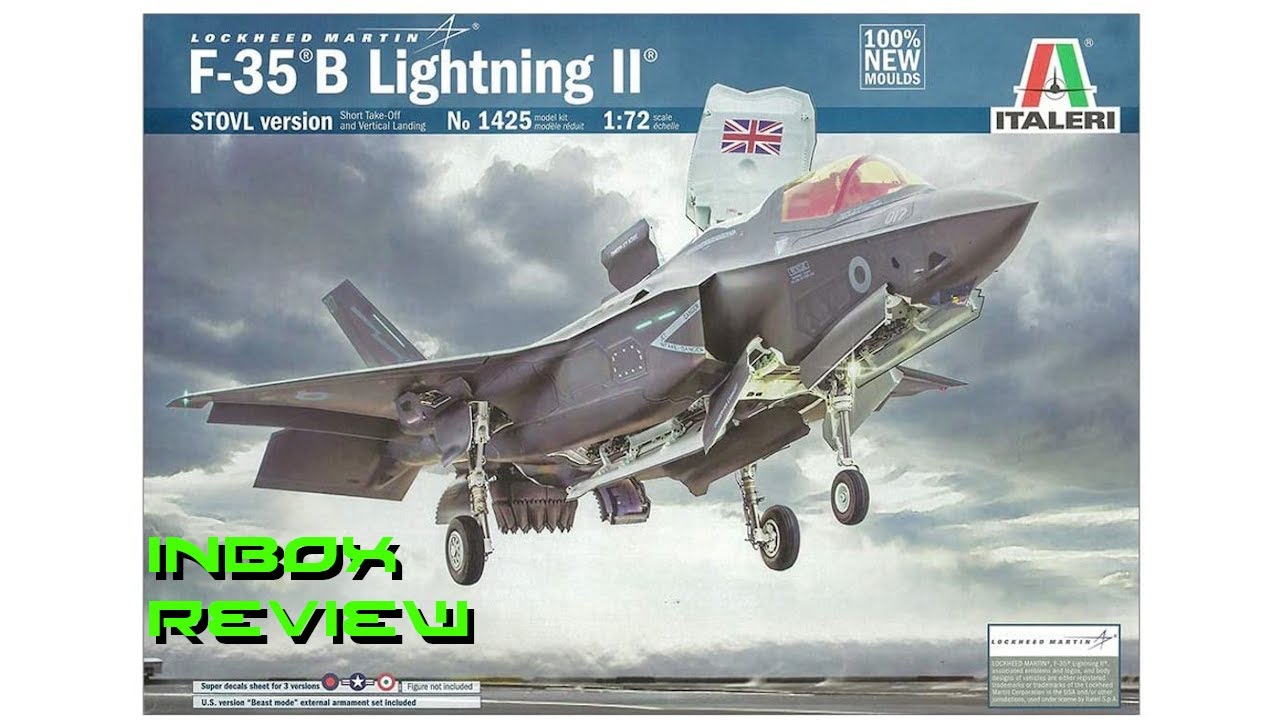 Inbox Review Italeri 1/72 F-35B Lightning II