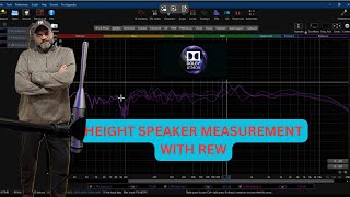 How To Measure Height Speaker Frequency Response | REW | #dolbyatmos #dtsx #auro-3D